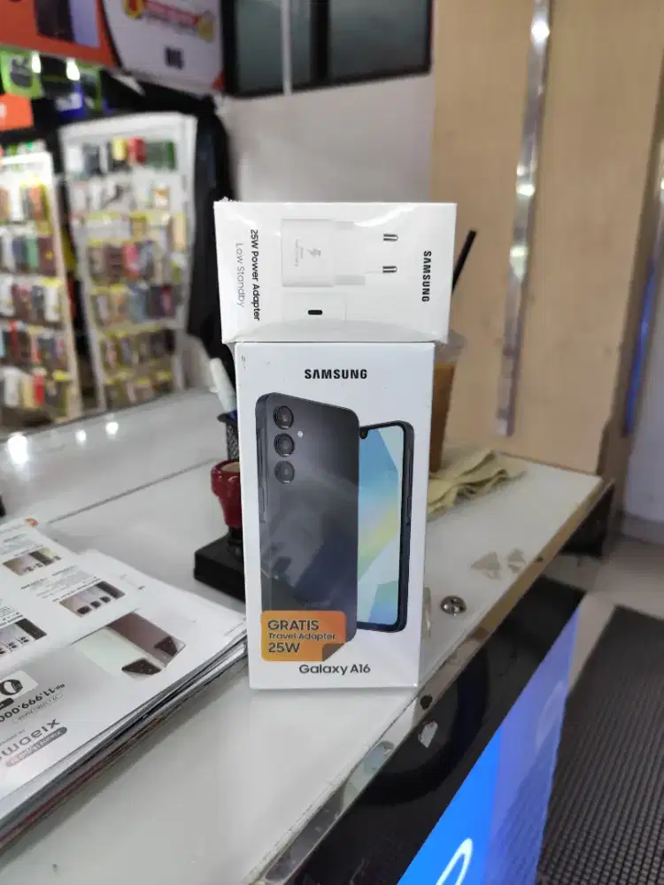 Readyy!! Samsung A16 4g 8/128 + adaptee