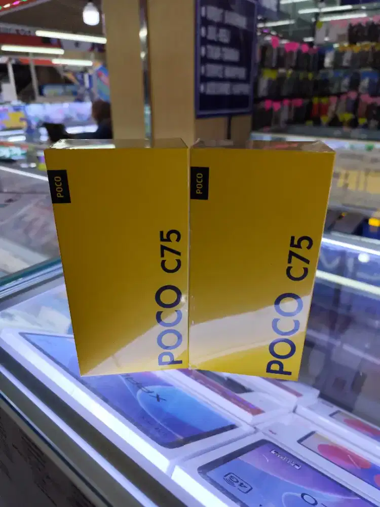 Readyy!! Poco C75 6/128 baruu bnib