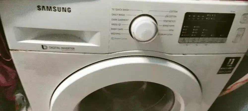 Mesin cuci Samsung kapasitas 8kg