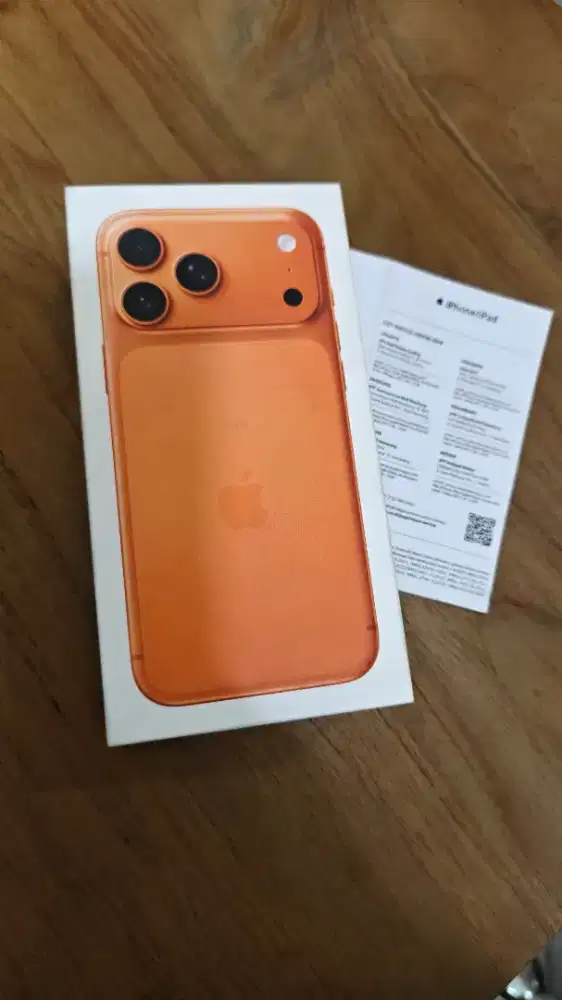 Iphone 17 promax 256 ibox NEW cosmic orange