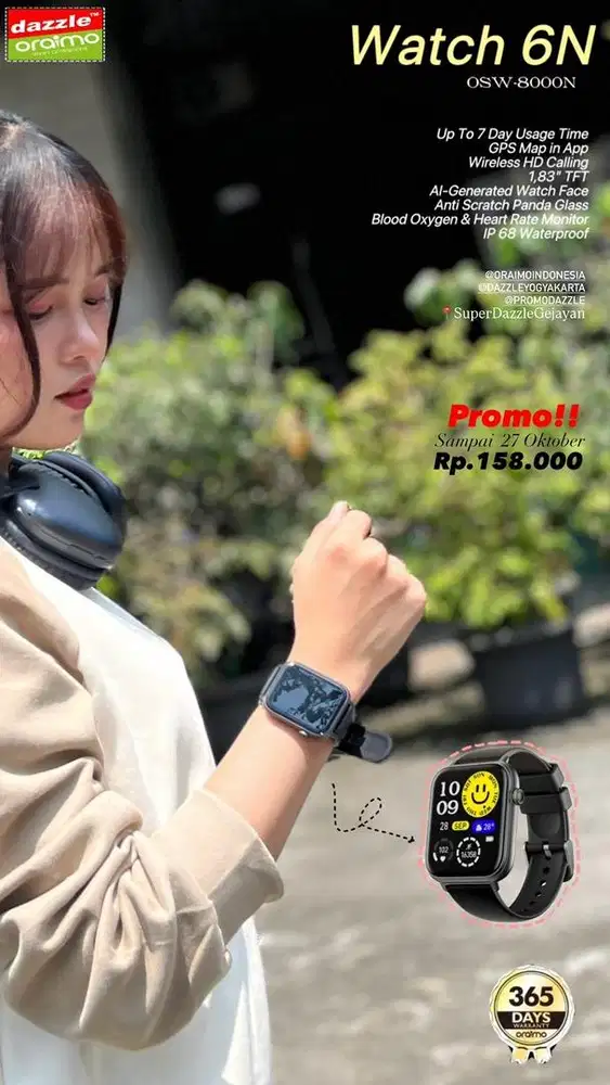 Smartwatch Oraimo OSW-8000N
