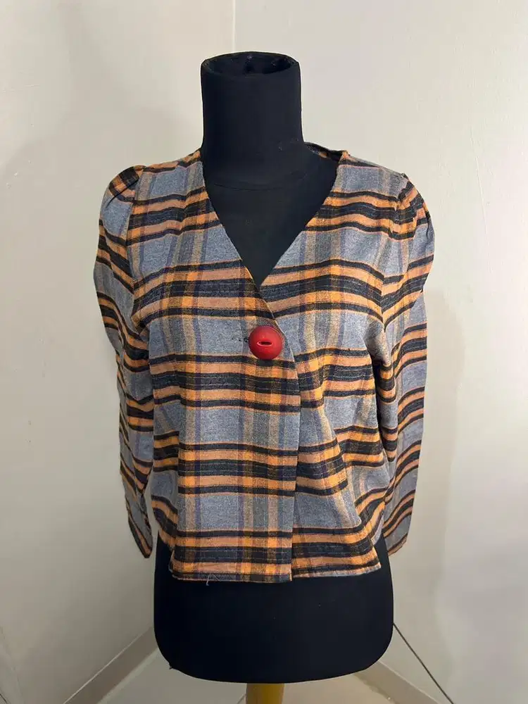 Blazer Kotak Kotak