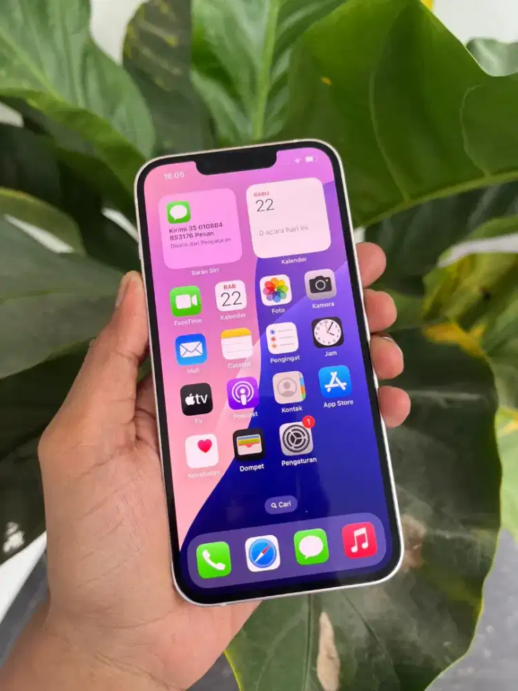IPHONE 13 128GB PINK IMEI TERDAFTAR BEACUKAI