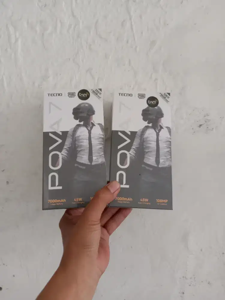 [ Fast respon WA ] Tecno Pova 7 8+8/256 Garansi resmi 13bln