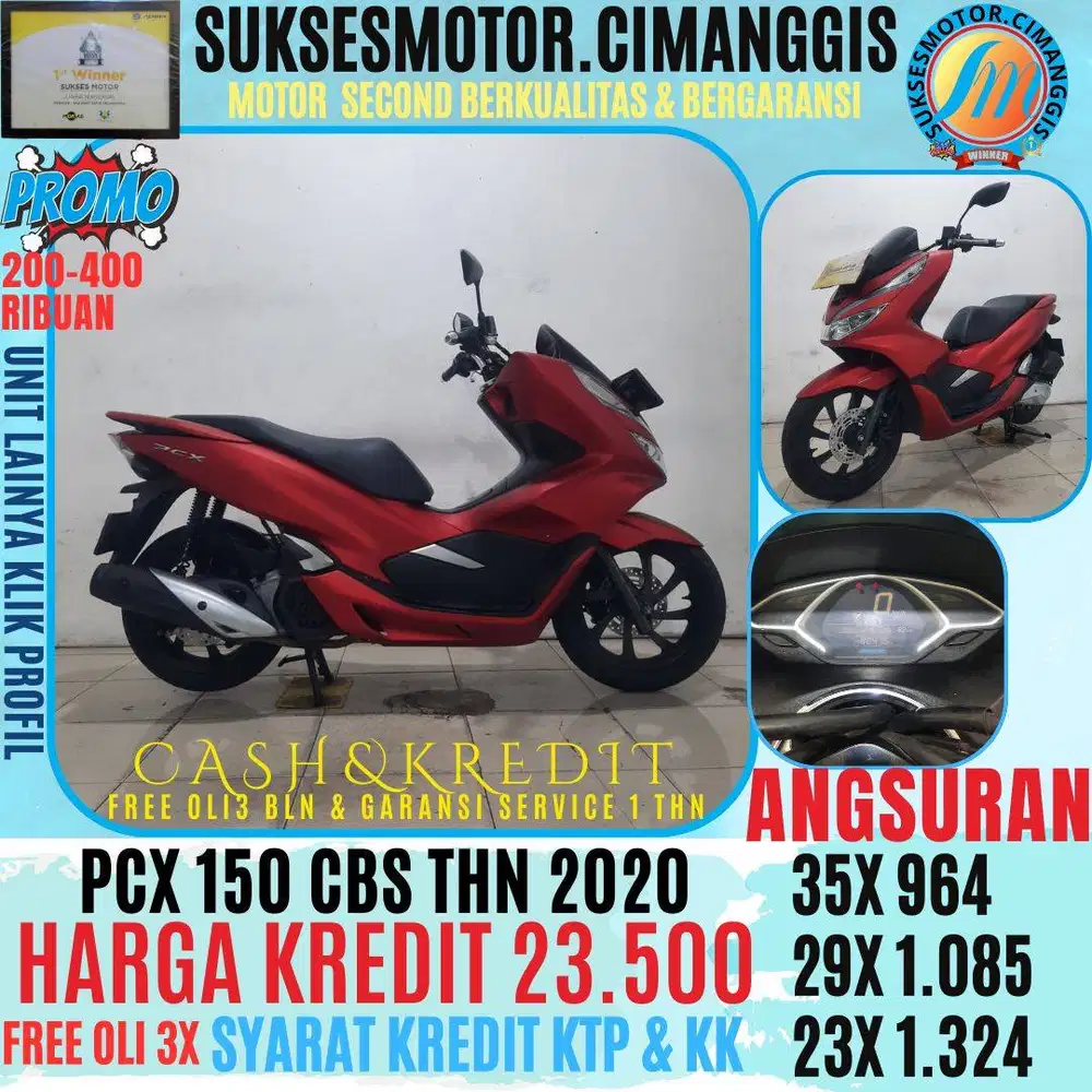PCX 150 CBS PROMOTERMURAH CASHBACK UPTO 700 RIBUAN FREE OLI 3 BLN