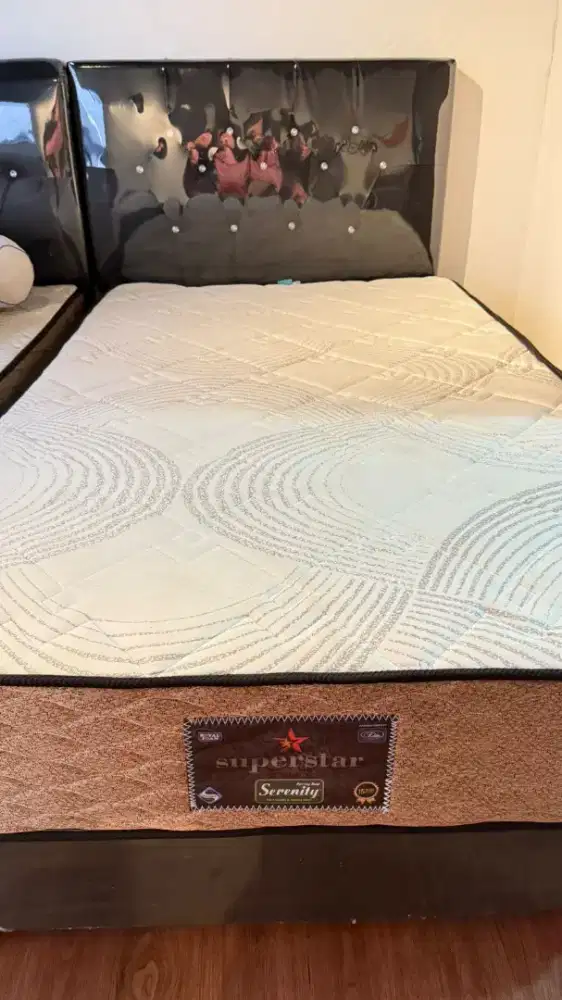 spring bed set 120 tebel 28cm