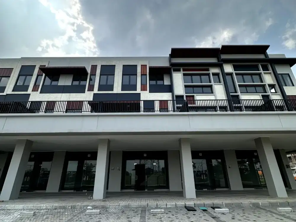JUAL CEPAT! Ruko Hadap Jalan View Danau Dikelilingi Cluster Premium Gading Serpong