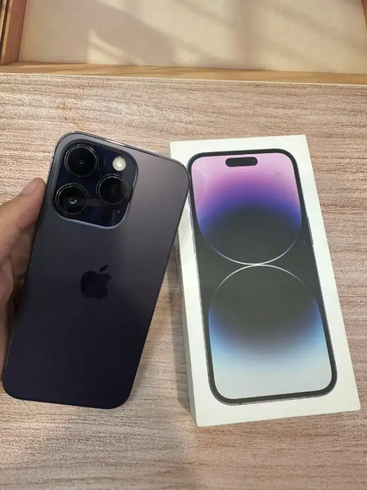 Apple iPhone 14 Pro 256GB Ex iBox BH 79% Lengkap