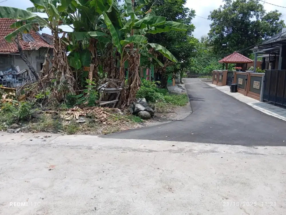 Dijual tanah kecil istimewa timur stadion Maguwoharjo Sleman