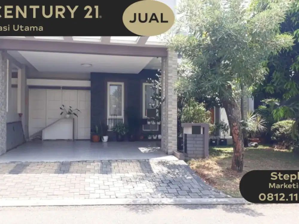 DIJUAL RUMAH 2 LANTAI DI DALAM CLUSTER KOTA WISATA CIBUBUR