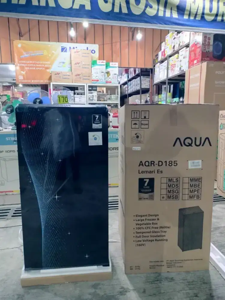 KULKAS 1 PINTU MREK AQUA
