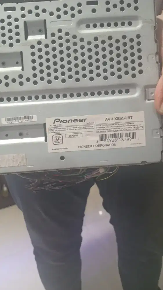 headunit pionerr avh-x2550 bt
