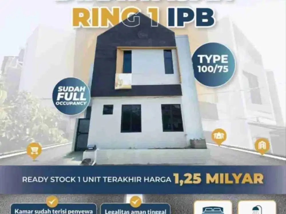 unit terakhir, rukost dekat IPB langsung cuan, strategis dan menguntungkan