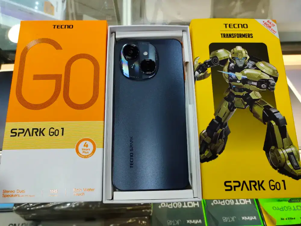 TECNO SPARK GO 1 3/64 BLACK SECOND