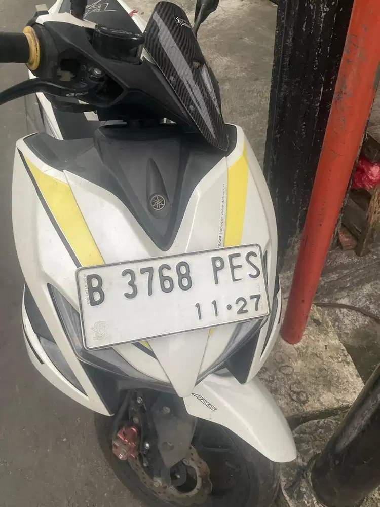 Jual motor yamaha Aerox keyless Harga Nego tipis