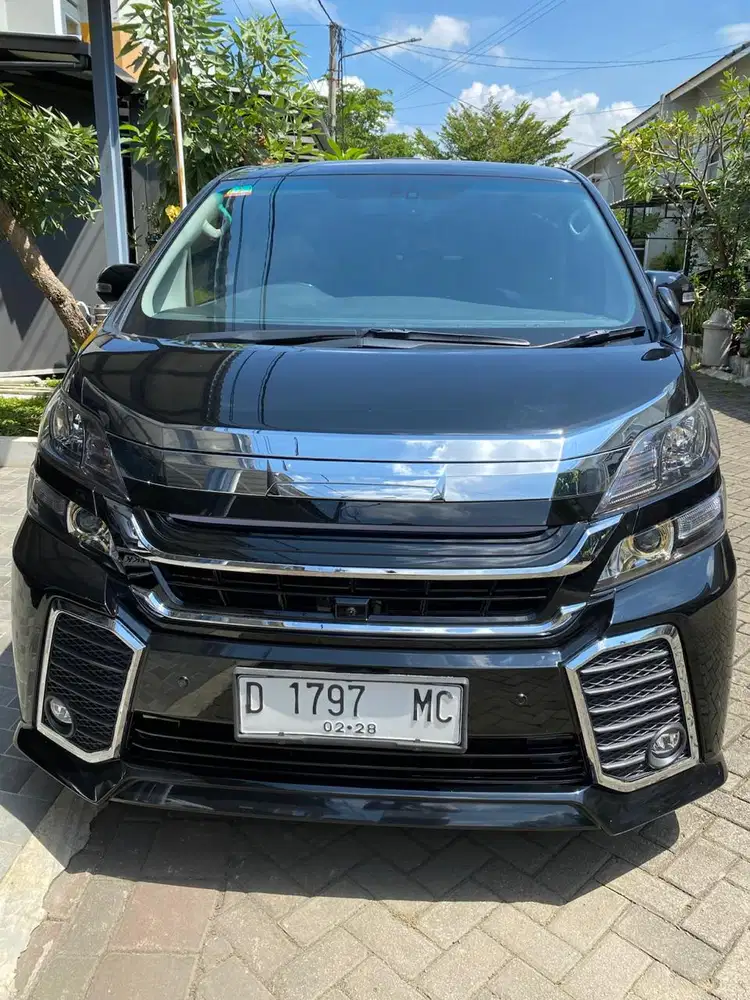 Toyota Vellfire 2013 Bensin