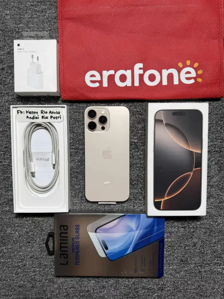 iPhone 16 Promax iBox 3 minggu