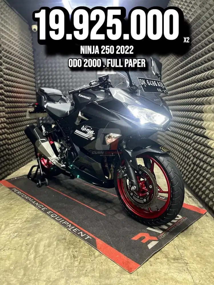 NINJA 250 2022 FULL ORIGINAL LIKE NEW LOW KM 2XXX