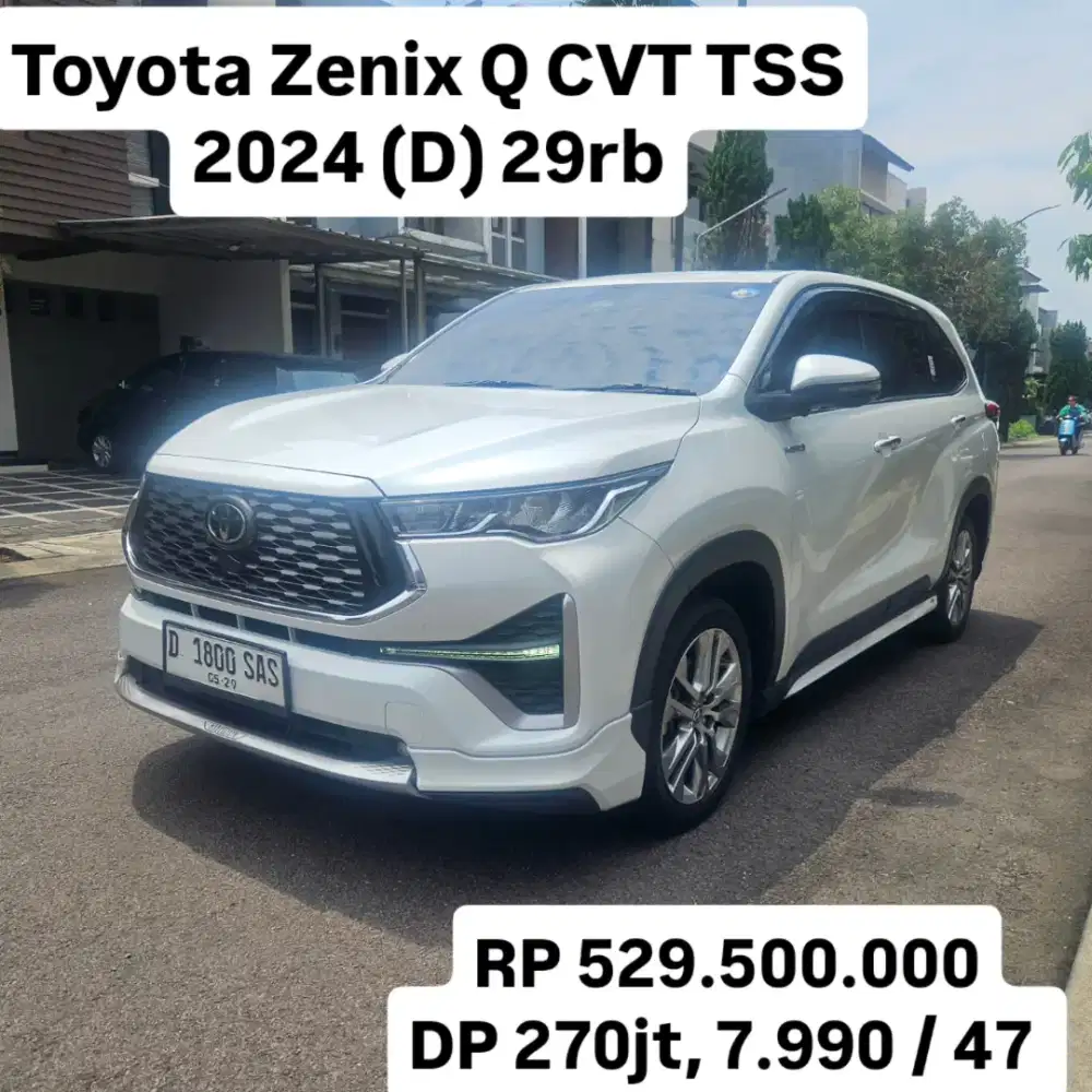 Antik KM 29rb.. Toyota Zenix Q HV CVT TSS 2024 (D)