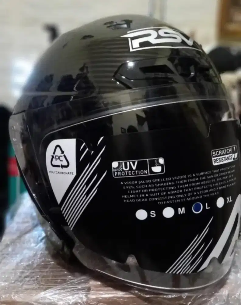 Jual Helm Rsv New Windtail Carbon