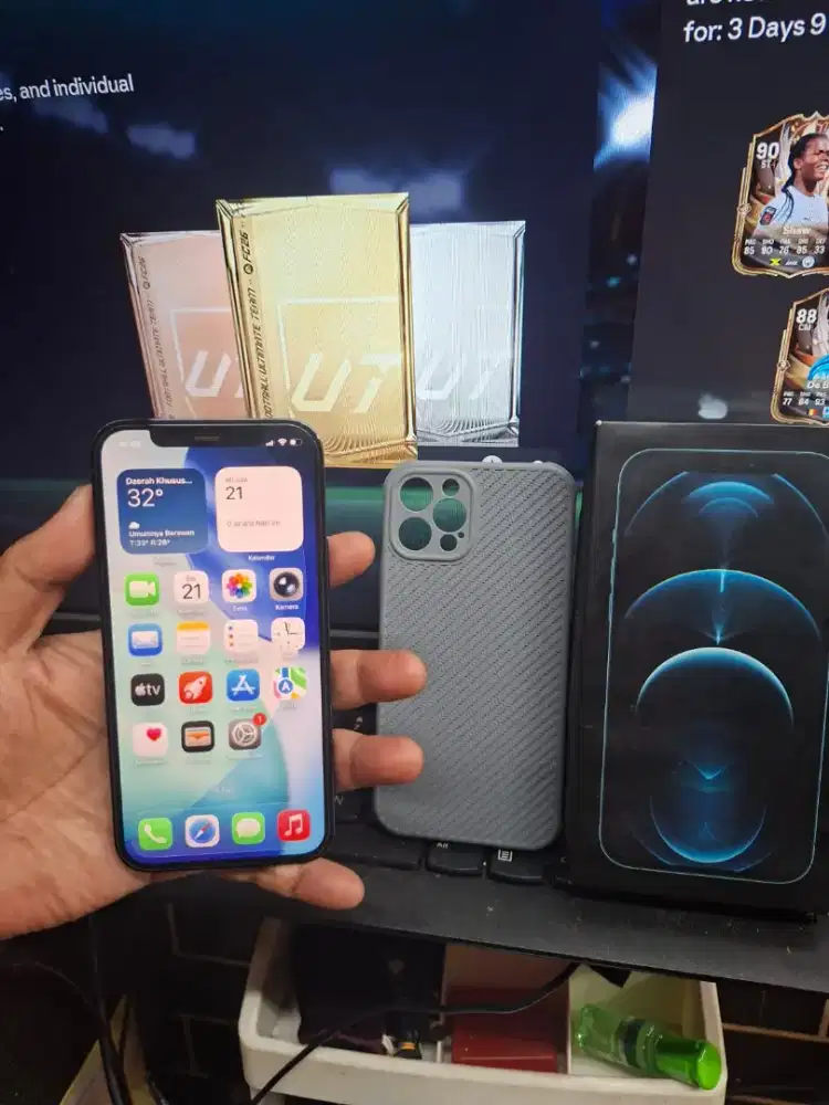Iphone 12 Pro 128gb all operator siap pakai