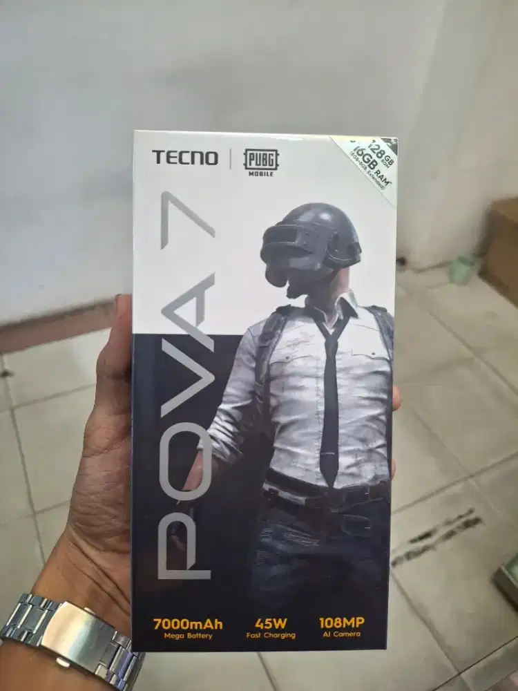TECNO POVA 7 RAM 8/128 GB GARANSI RESMI