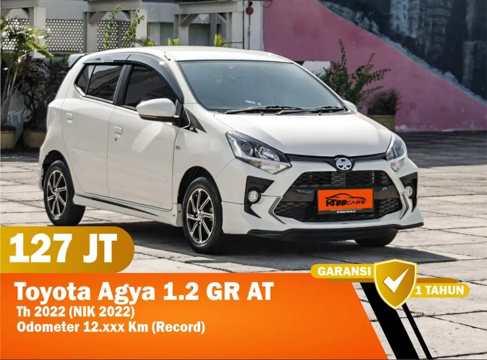 TOYOTA AGYA 1.2 GR AT 2022