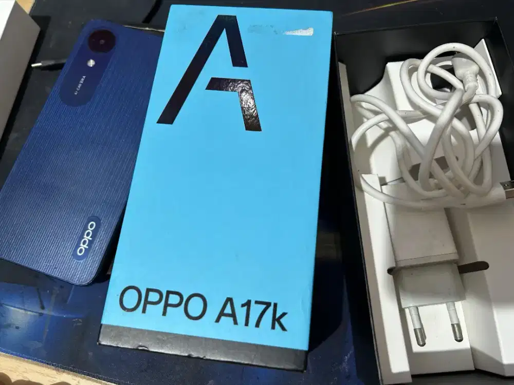 Oppo a17k 3gb + 4gb 64gb resmi