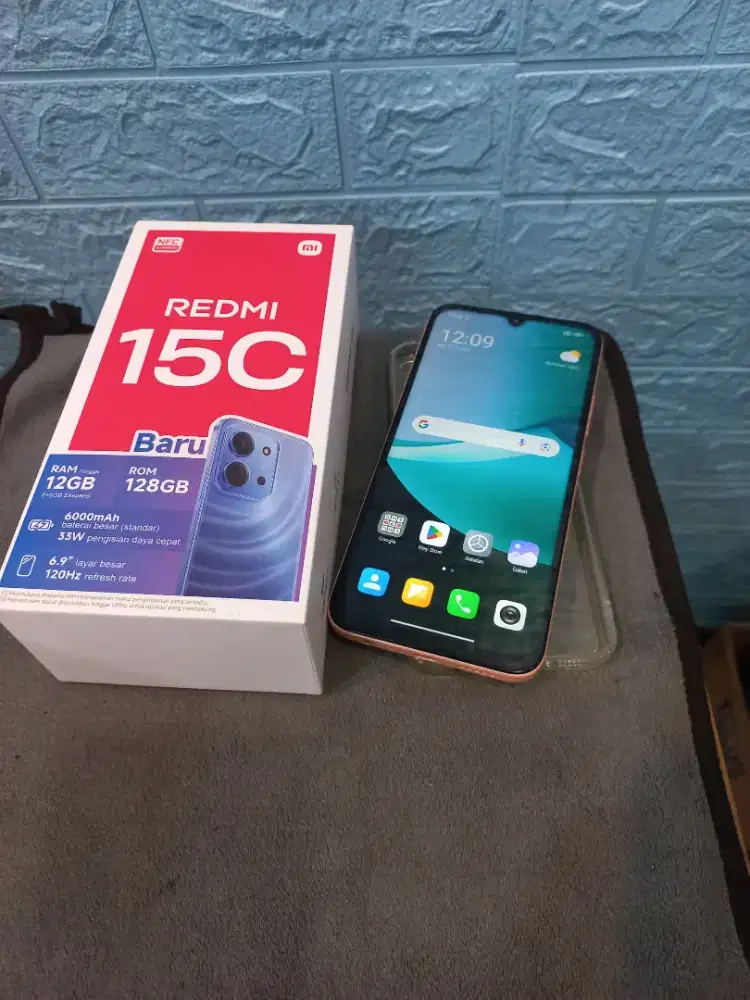 REDMI 15C ( RESMI ) 6+6/128