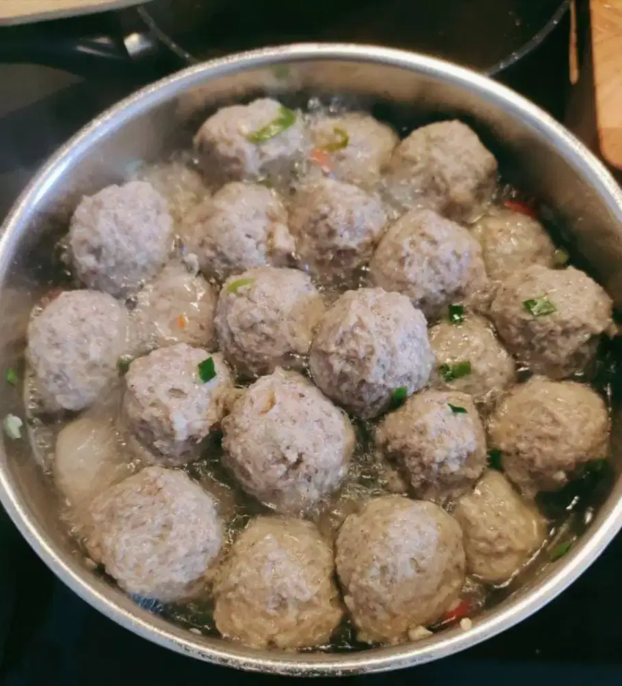 bakso daging sapi lokal premium dijamin halal 30K isi 50 biji