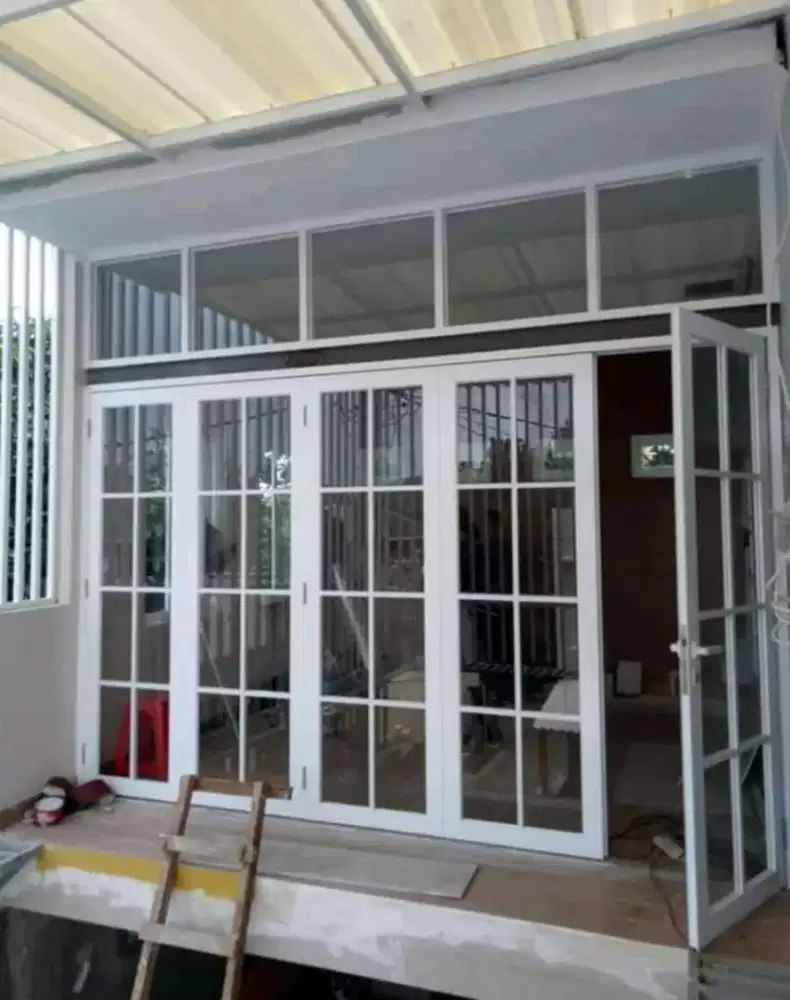PINTU ALUMINIUM RUKO DAN KACA