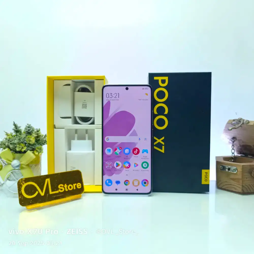 Jual HP Xiaomi Poco X7 5G RAM 8/256 GB Baru Beli Sebulanan