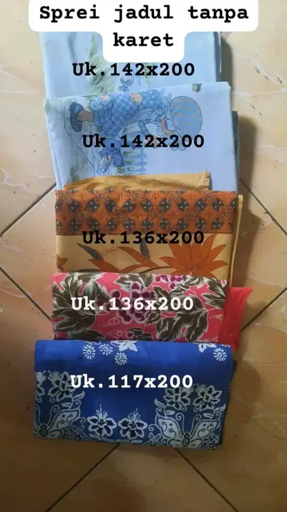 Preloved sprei jadul
