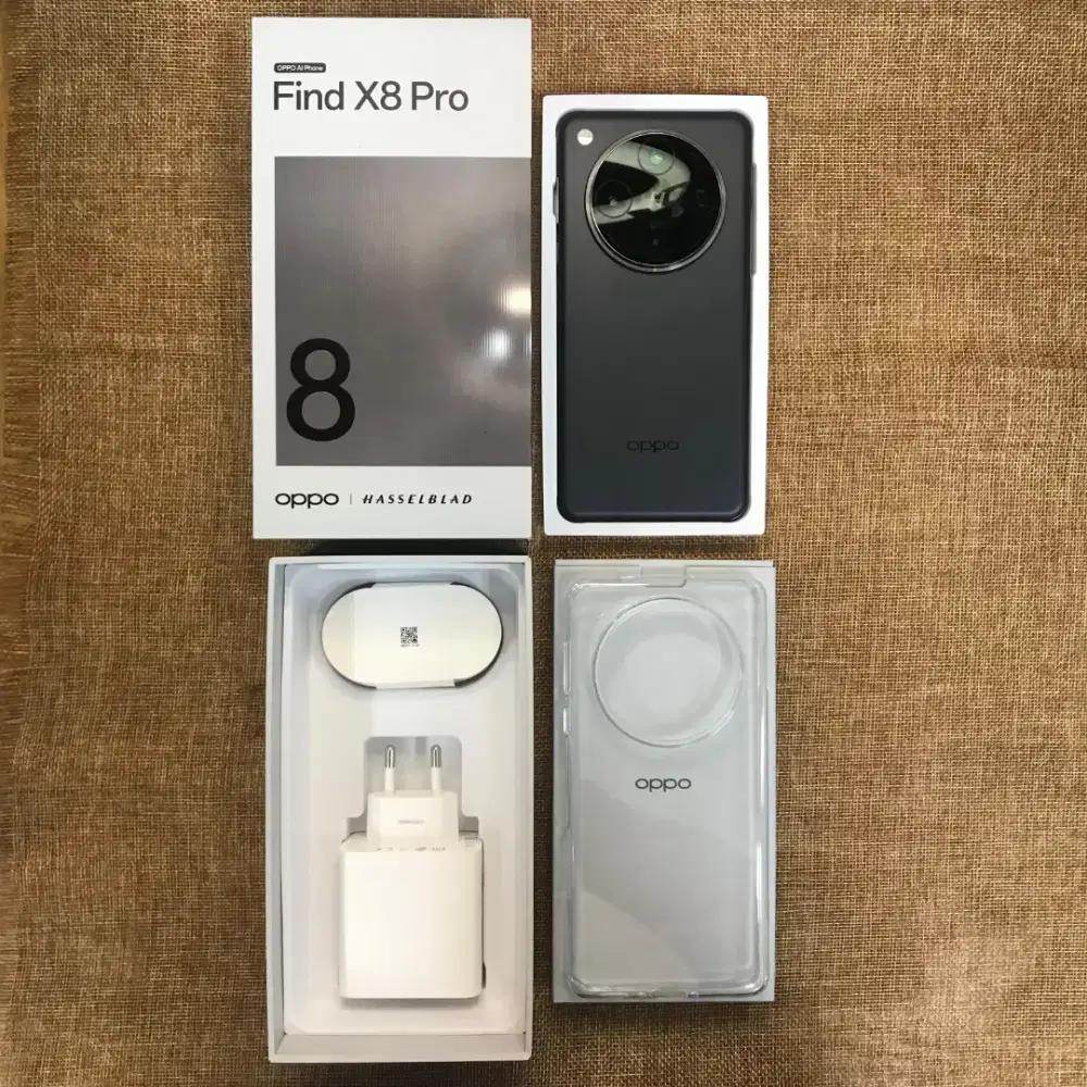Oppo Find X8 pro 5G 16/512GB Black garansi resmi oktober 2026