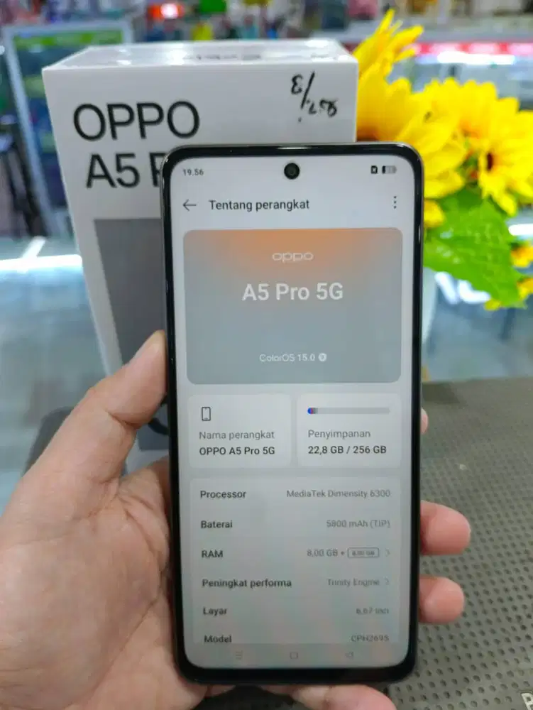 OPPO A5 PRO 5G 8/256GB SECOND
