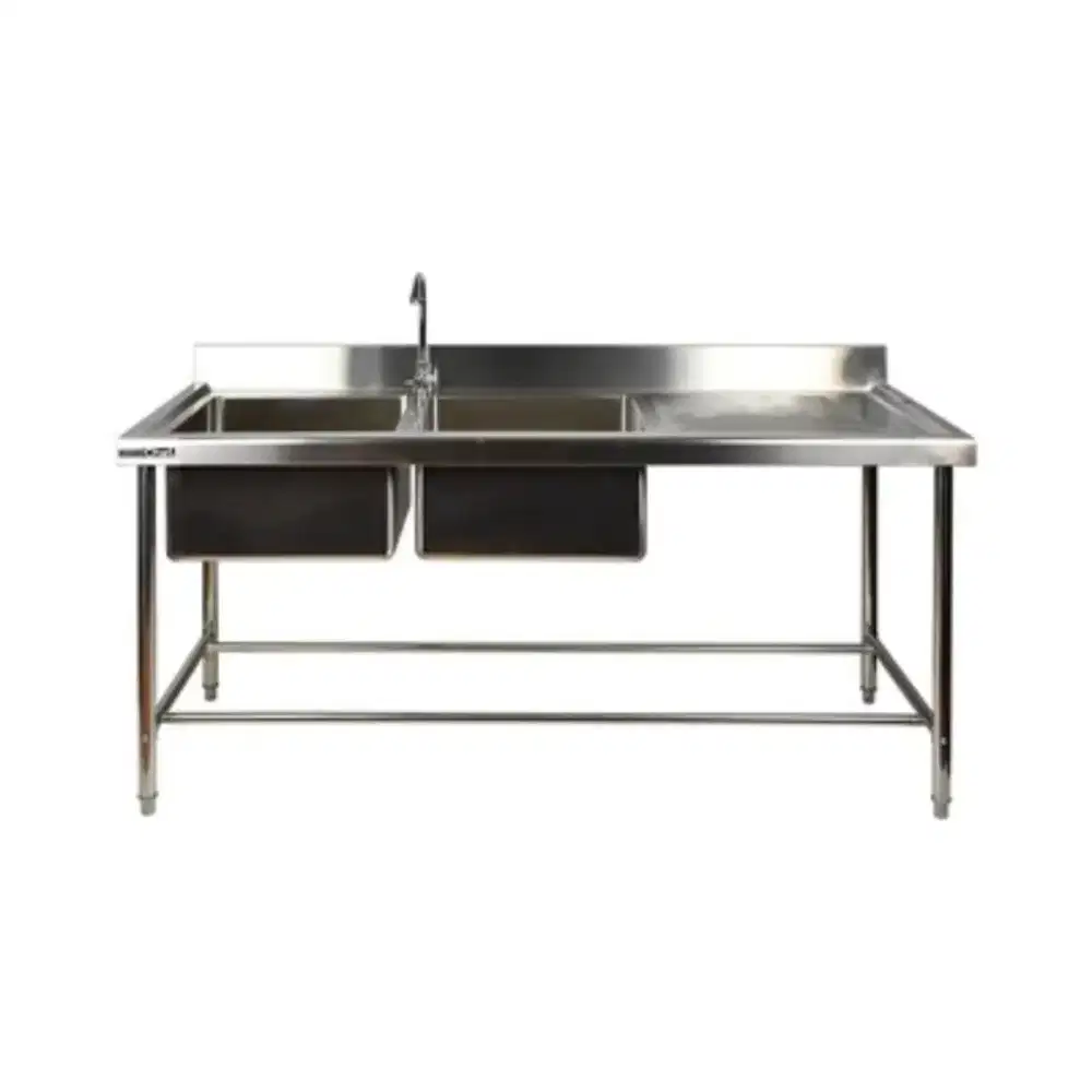 Meja kitchen sink wastafel stainless