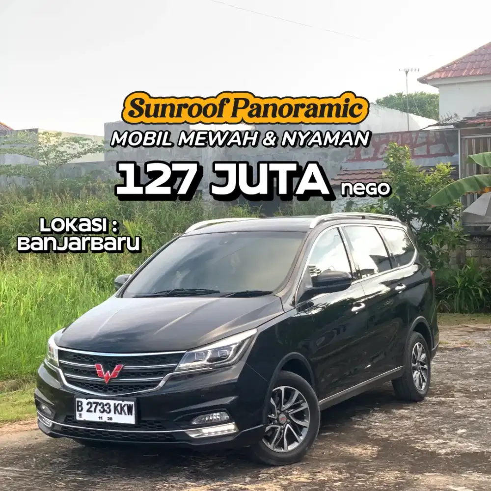 WULING CORTEZ PANORAMIC SUNROOF l MATIC LUX 2018