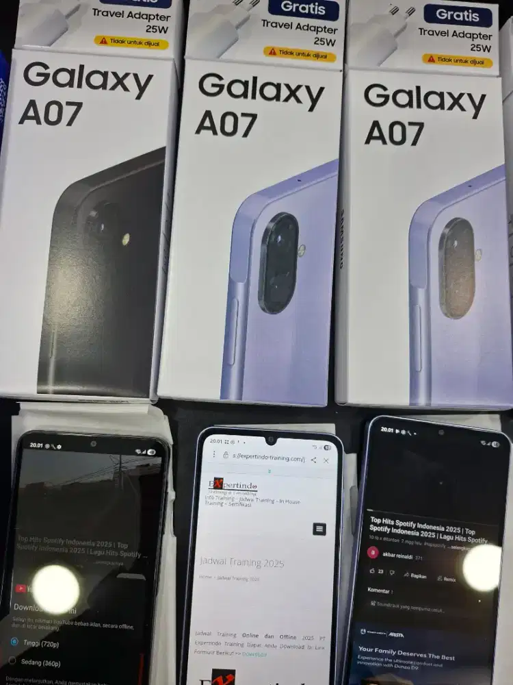 Samsung A07 series