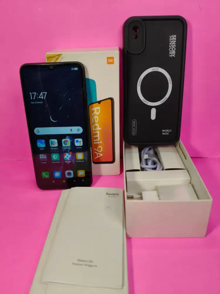 Redmi 9A ram 3/32 4g Lte segel mulus normal