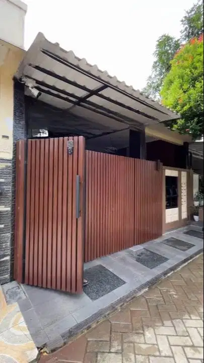 pagar rumah bahan wpc murah dengan tukang ahli