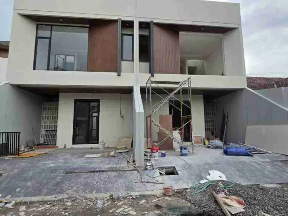 Jual Rumah Baru Klampis Semolo Model Kanso House Surabaya