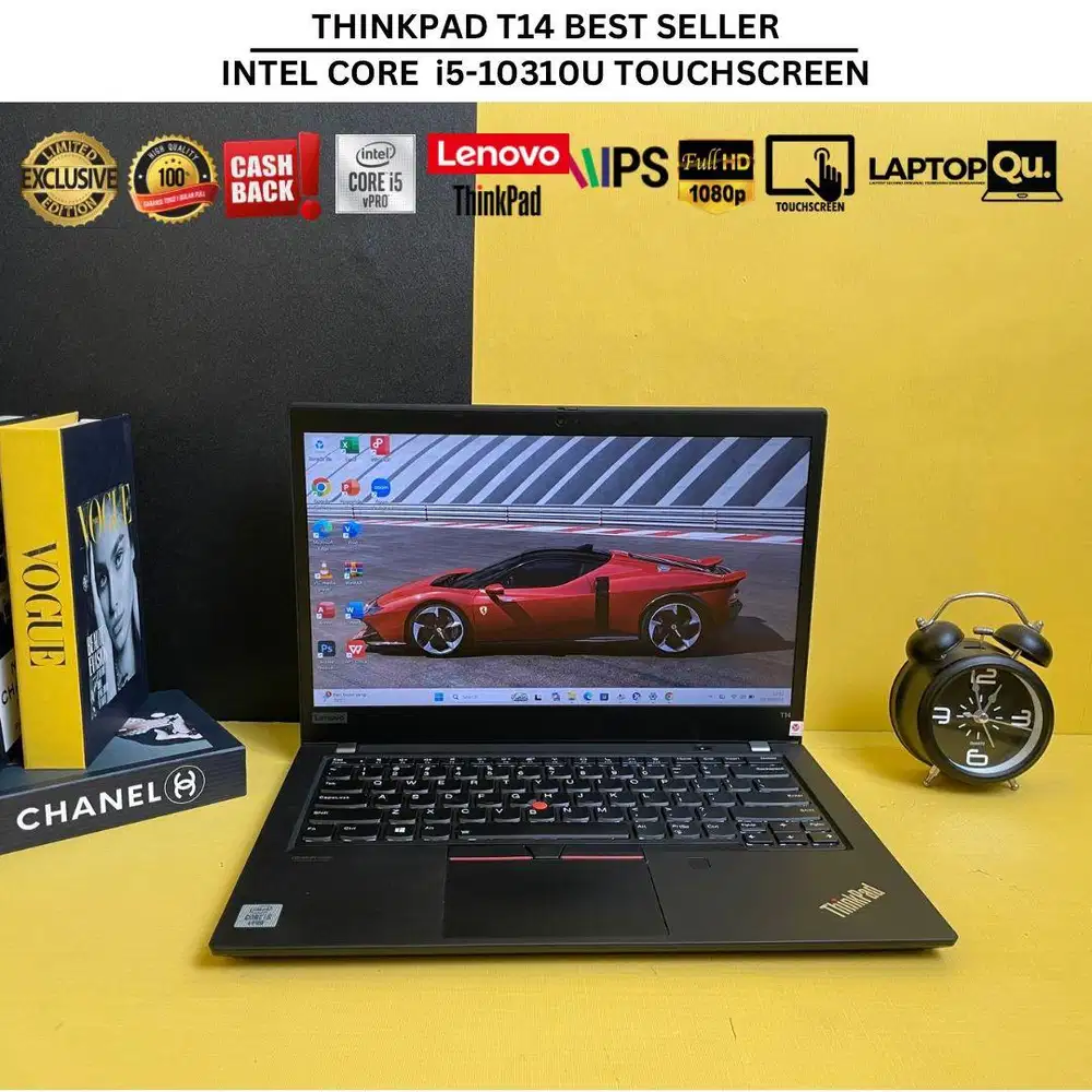 THINKPAD T14 i5 GEN 10 TOUCHSCREEN/RAM 16GB/SSD 256GB/FHD IPS/GRADE A