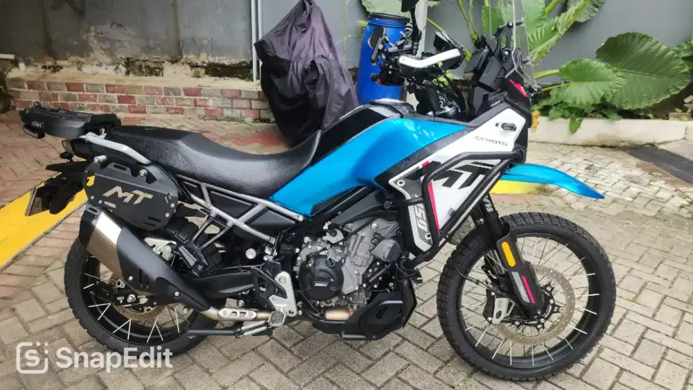 CF MOTO 450 M/T Blue Zephyr 2025. Masih sangat gress baru dan terawat