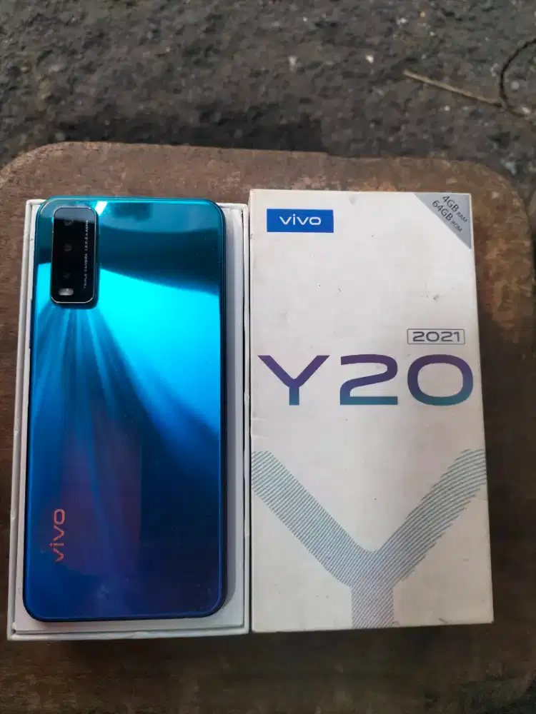 Vivo Y20 ram 4/64Gb fullset