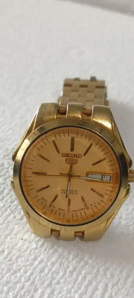 Seiko 5 Automatic Gold
