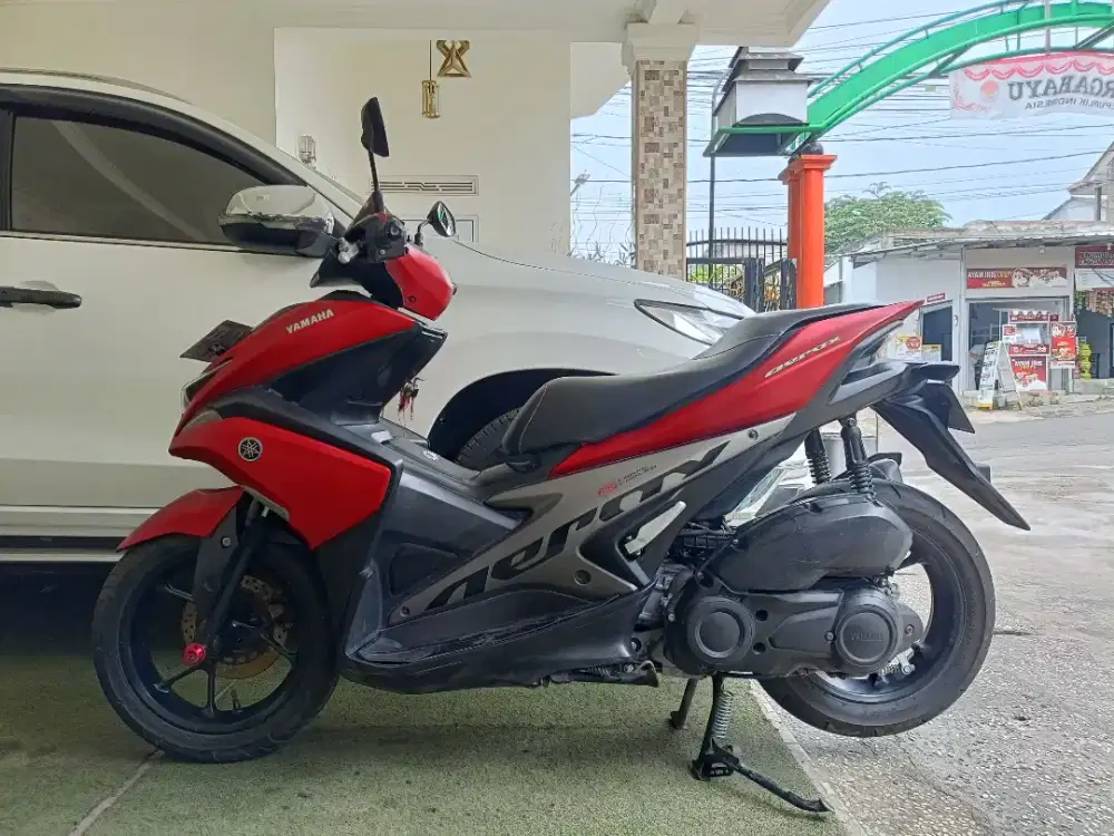 Aerox tahun 2018 pajak isi/tt boleh gan cash lebih bagus
