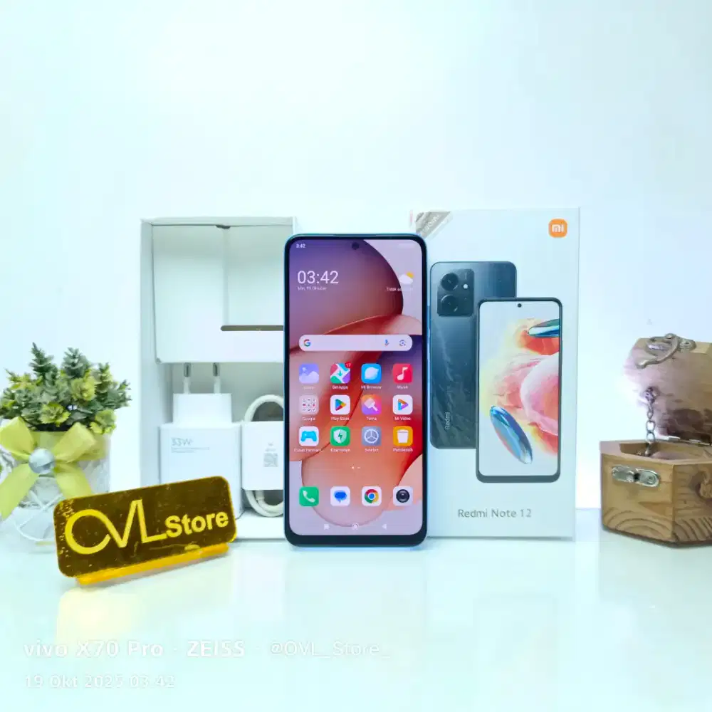Jual HP Xiaomi Redmi Note 12 RAM 6/128 GB Second Murah Terdekat