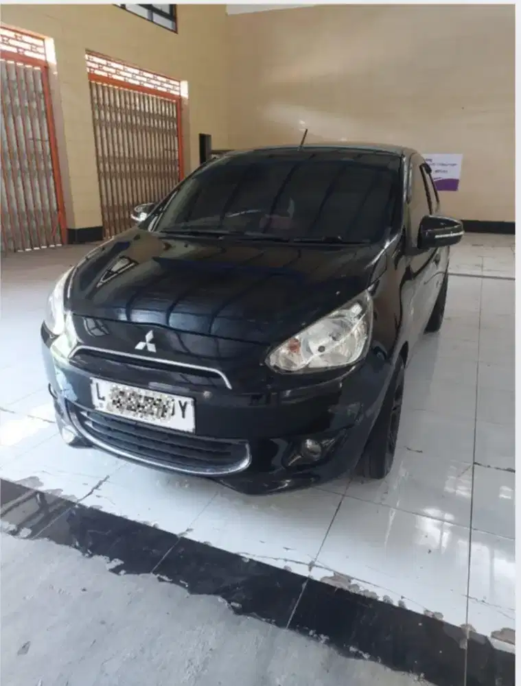 DIJUAL MOBIL MIRAGE MATIC WARNA HITAM