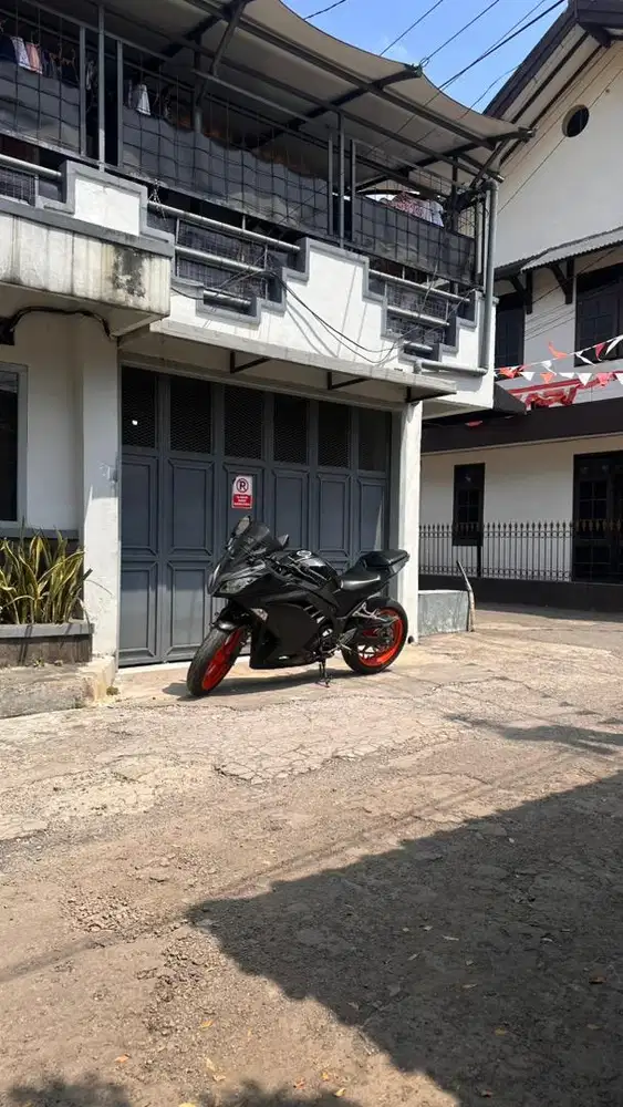 NINJA ABS 2016 pemakaian 2021 28jt bonus helm