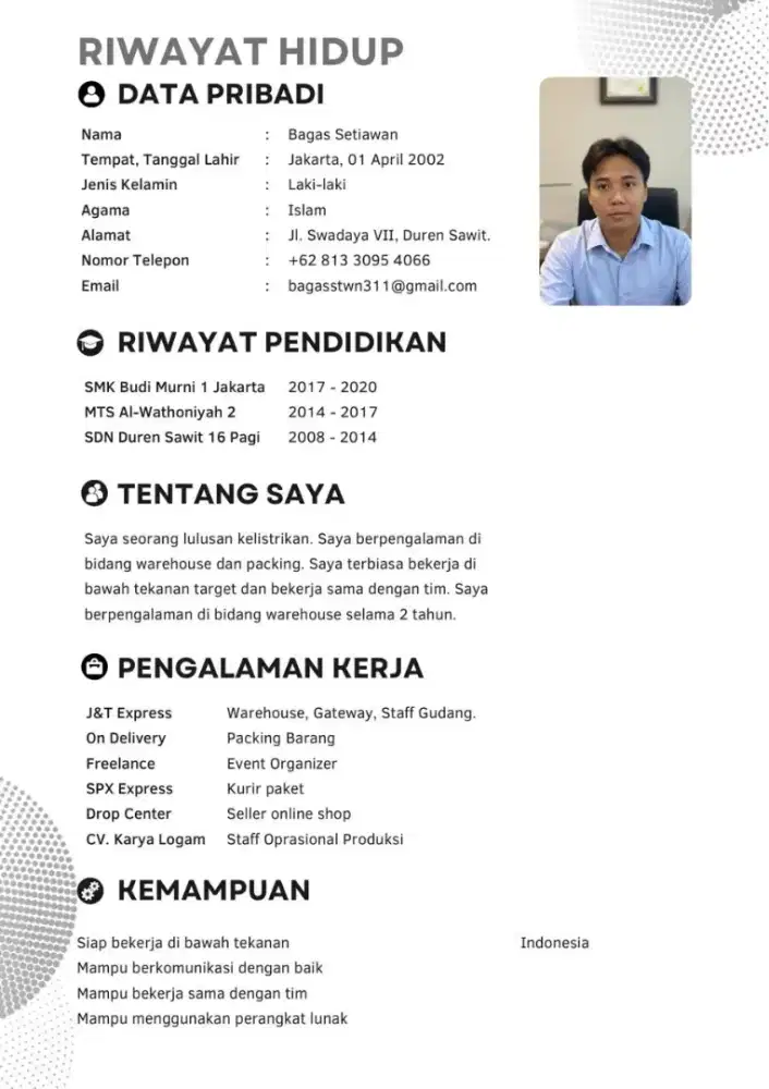 MENCARI LOWONGAN PEKERJAAN